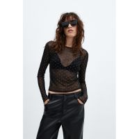 Bluza cu nituri metalice Xtacha