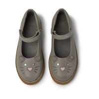 Pantofi din piele cu model pisica Savina Twins 701
