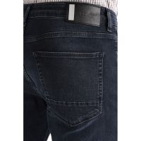 Blugi skinny cu aspect decolorat