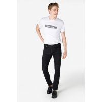 Blugi slim fit cu talie joasa