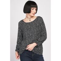 Bluza cu imprimeu cu inimi