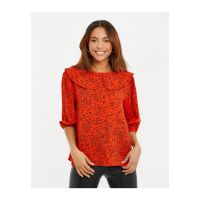 Bluza cu model si guler Peter Pan Humbug 3947