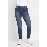 Blugi skinny cu talie medie