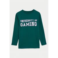 Bluza cu imprimeu text