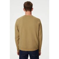 Bluza de trening cu decolteu la baza gatului si maneci raglan