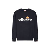 Bluza de trening cu decolteu la baza gatului si logo Succiso