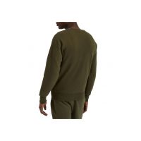 Bluza de trening cu decolteu la baza gatului si logo Succiso