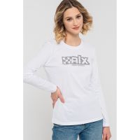 Bluza cu aplicatii cu strasuri