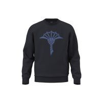 Bluza de trening cu decolteu la baza gatului