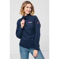 Bluza de trening din fleece cu fermoar scurt