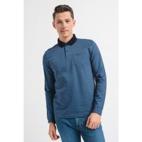 Bluza polo cu logo discret