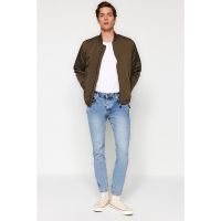 Blugi skinny cu 5 buzunare