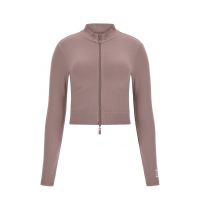 Bluza cu striatii si fermoar - pentru fitness