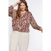 Bluza cu imprimeu abstract