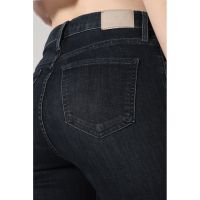 Blugi slim fit cu talie medie