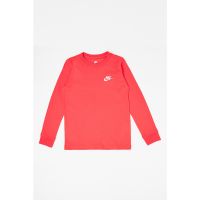 Bluza cu decolteu la baza gatului si broderie logo pe piept