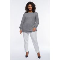 Bluza cu insertii contrastante