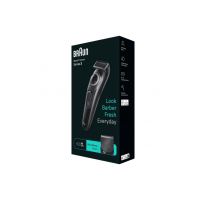 Aparat de tuns barba Beard Trimmer BT3 Wet&Dry - buton rotativ de precizie