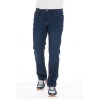 Blugi regular fit cu talie medie