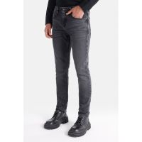 Blugi slim fit cu talie medie