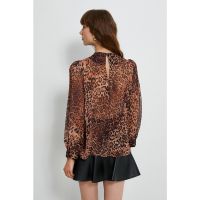 Bluza cu model animal print