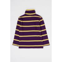 Bluza cu dungi si guler inalt