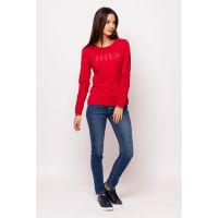 Bluza cu imprimeu text Clika