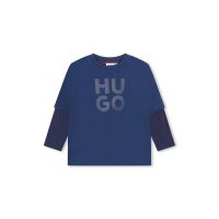 Bluza de bumbac cu imprimeu logo