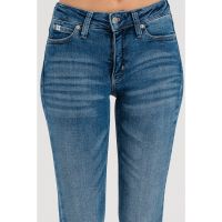 Blugi skinny cu talie medie