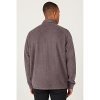 Bluza de trening din material fleece cu buzunare laterale