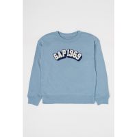 Bluza de trening cu decolteu la baza gatului si logo