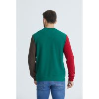 Bluza de trening cu model colorblock Esnora