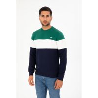 Bluza de trening cu model in dungi Burano
