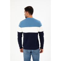Bluza de trening cu model in dungi Burano