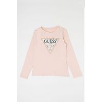 Bluza cu imprimeu logo si strasuri