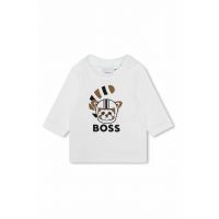 Bluza cu imprimeu logo si grafic