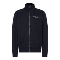 Bluza sport din amestec de bumbac organic cu fermoar