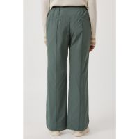 Pantaloni drepti cu talie elastica