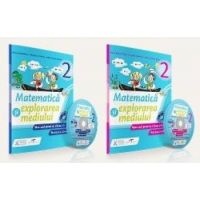 Set matematica si explorarea mediului - Clasa 2 - Partea I+partea II + CD - Iliana Dumitrescu Nicoleta Ciobanu