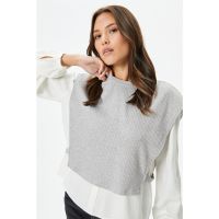 Bluza crop tricotata