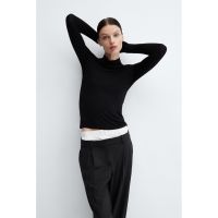 Bluza cu guler mediu Second