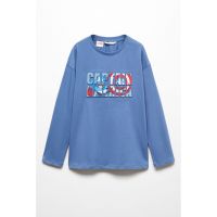 Bluza cu imprimeu Captain America