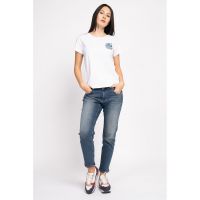 Blugi boyfriend uni cu 5 buzunare