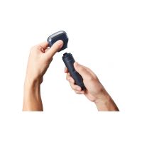 Aparat de tuns barba si parul MultiSHAPE XSHAPE PACK 1 - cap aparat de ras umed/uscat cu 3lame - cap trimmer nas/urechi/fata - acumulator Li-Ion cu autonomie 70min - quick charge 1H - cap tundere cu 58 de setări de lungime - Negru
