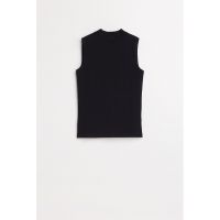 Bluza cu decolteu la baza gatului - fara maneci