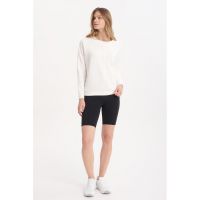Bluza de trening cu decolteu la baza gatului si maneci raglan