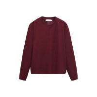 Bluza de trening din material pique cu decolteu la baza gatului