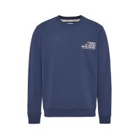 Bluza de trening cu decolteu la baza gatului si logo pe piept