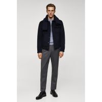 Jacheta slim fit din amestec de lana Brando