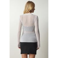 Bluza cu aspect semitransparent
